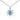 Solstar Pendant with Opal