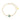 Gold Solstar Bracelet with Opal